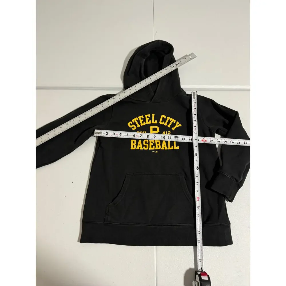 Pittsburgh Pirates Steel City Baseball Hoodie Youth M MLB Fanatics
